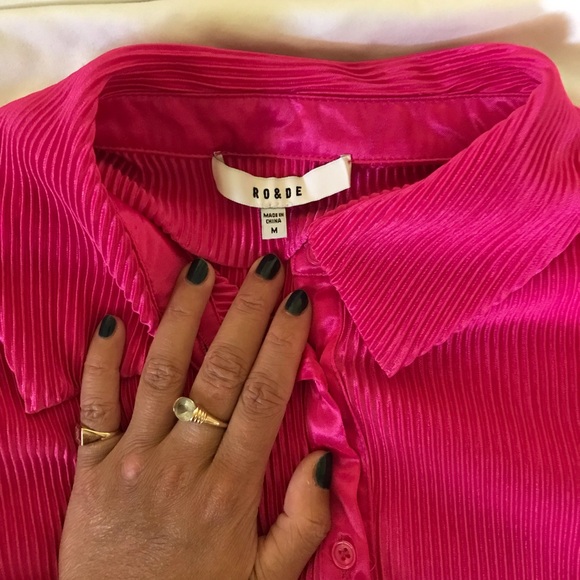 REVOLVE Pink Ribbed Set - Picture 3 of 6